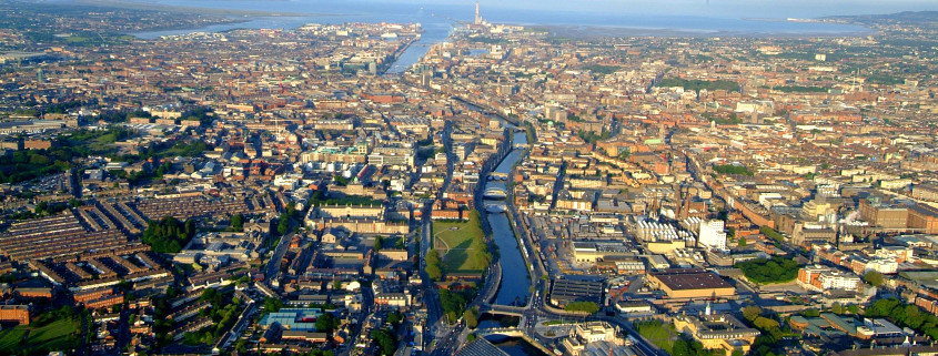 Dublin City by PETER BARROW