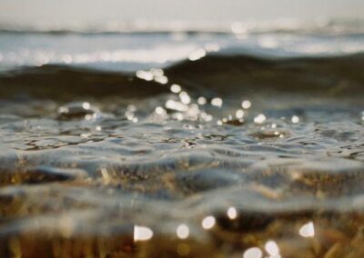 The river provides indoors cooling