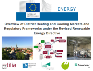 Case studies on efficient DHC