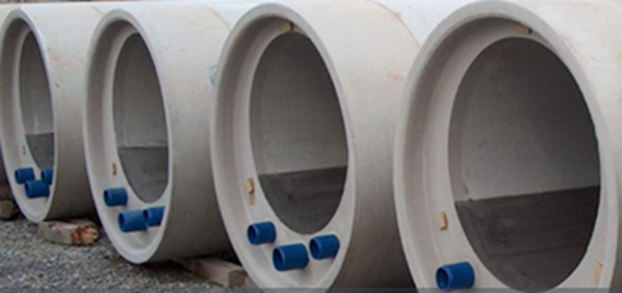 Image of the sewer element called Rabtherm series 1, which is used in heat recovery from sewage.
