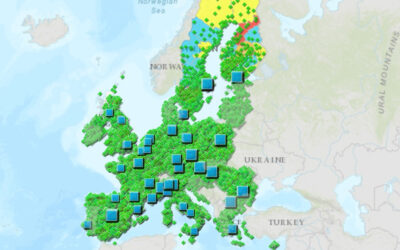 Database for interactive webtools and GIS maps