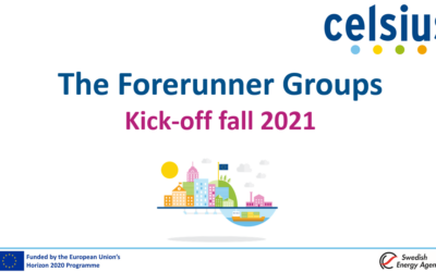 Webinar: The kick-off of the fall 2021 edition of the Celsius Forerunner Groups
